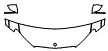 Hood, Fender and Mirror Kit pattern for the 2026 Mercedes Benz GLE Coupe