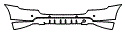 Rear Bumper Kit pattern for the 2007 Mercedes Benz ML500
