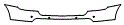 Rear Bumper Kit pattern for the 2008 Mercedes Benz ML320 CDI