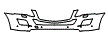 Bumper Kit pattern for the 2011 Mercedes Benz ML350 BlueTEC