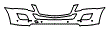 Bumper Kit pattern for the 2011 Mercedes Benz ML350 BlueTEC