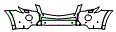 Bumper Kit pattern for the 2009 Mercedes Benz ML63