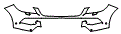 Bumper Kit pattern for the 2015 Mercedes Benz ML250