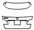 Trunk Lid Kit pattern for the 2015 Mercedes Benz ML350