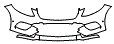 Bumper Kit pattern for the 2016 Mercedes Benz GLE Coupe