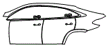 Door and Rear Fender Kit pattern for the 2026 Mercedes Benz GLE Coupe