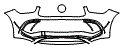 Bumper Kit pattern for the 2026 Mercedes Benz GLE Coupe