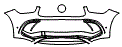 Bumper Kit pattern for the 2026 Mercedes Benz GLE Coupe