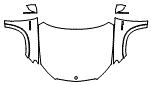 Full Hood, Fender and Mirror Kit pattern for the 2026 Mercedes Benz GLE Coupe