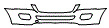 Bumper Kit pattern for the 2008 Mercedes Benz ML320 CDI