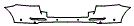 Rear Bumper Kit pattern for the 2018 Mercedes Benz GLE SUV