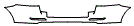 Rear Bumper Kit pattern for the 2018 Mercedes Benz GLE SUV