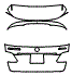 Trunk Lid Kit pattern for the 2018 Mercedes Benz GLE SUV