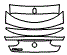 Trunk Lid Kit pattern for the 2016 Mercedes Benz GLE Coupe
