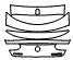 Trunk Lid Kit pattern for the 2016 Mercedes Benz GLE Coupe