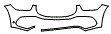 Bumper Kit pattern for the 2020 Mercedes Benz GLE SUV