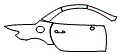 Rear Fender and Door Kit pattern for the 2020 Mercedes Benz SLC Roadster