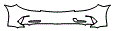 Rear Bumper Kit pattern for the 2020 Mercedes Benz SLC Roadster