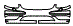 Bumper kit pattern for the 2004 Mercedes Benz SLK32