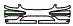 Bumper kit pattern for the 2004 Mercedes Benz SLK32