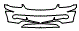 Bumper kit pattern for the 2000 Mercedes Benz SLK230
