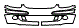 Bumper kit pattern for the 2004 Mercedes Benz SLK320
