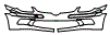 Bumper Kit pattern for the 2008 Mercedes Benz SLK280