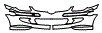 Bumper Kit pattern for the 2008 Mercedes Benz SLK280