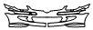 Bumper Kit pattern for the 2008 Mercedes Benz SLK280