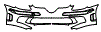 Bumper Kit pattern for the 2006 Mercedes Benz SLK55