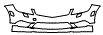 Bumper and Luggage Area Kit pattern for the 2008 Mercedes Benz C250