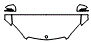 Hood, Fender and Mirror Kit pattern for the 2011 Mercedes Benz C250