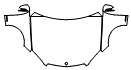 Full Hood, Fender and Mirror Kit pattern for the 2011 Mercedes Benz C250