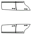 Door Kit pattern for the 2011 Mercedes Benz C250