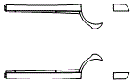 Rocker Panel Kit pattern for the 2011 Mercedes Benz C250