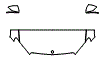 Hood, Fender and Mirror Kit pattern for the 2015 Mercedes Benz C300
