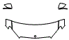 Hood, Fender and Mirror Kit pattern for the 2015 Mercedes Benz C300