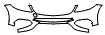 Bumper Kit pattern for the 2015 Mercedes Benz C300