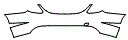 Rear Bumper Kit pattern for the 2015 Mercedes Benz C300