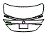 Trunk Lid Kit pattern for the 2016 Mercedes Benz C-Class Sedan