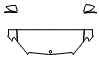Hood, Fender and Mirror Kit pattern for the 2023 Mercedes Benz C-Class Cabriolet