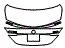 Trunk Lid Kit pattern for the 2018 Mercedes Benz C-Class Sedan