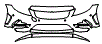 Bumper Kit pattern for the 2021 Mercedes Benz C-Class Wagon