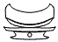 Trunk Lid Kit pattern for the 2017 Mercedes Benz C-Class Coupe