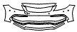 Bumper Kit pattern for the 2023 Mercedes Benz C-Class Coupe