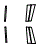 C-Pillar and B-Pillar Kit pattern for the 2021 Mercedes Benz C-Class Wagon
