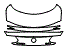 Trunk Lid Kit pattern for the 2023 Mercedes Benz C-Class Coupe