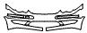 Bumper Kit pattern for the 2004 Mercedes Benz C32