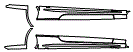 Rocker Panel Kit pattern for the 2023 Mercedes Benz C-Class Coupe