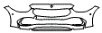 Bumper Kit pattern for the 2026 Mercedes Benz C-Class Sedan